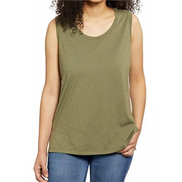 Nautica Tops - Nautica Womens Sleeveless Top (Urban Camo, Medium)
